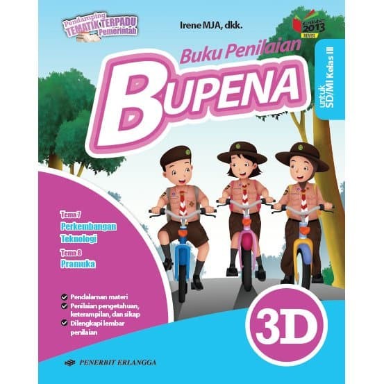 

NEW BUKU ERLANGGA - BUPENA (BK. PENILAIAN) 3D/K13N / 0023713100