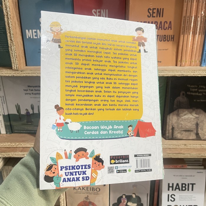 

NEW BUKU PSIKOTES UNTUK ANAK SD BEST SELLER
