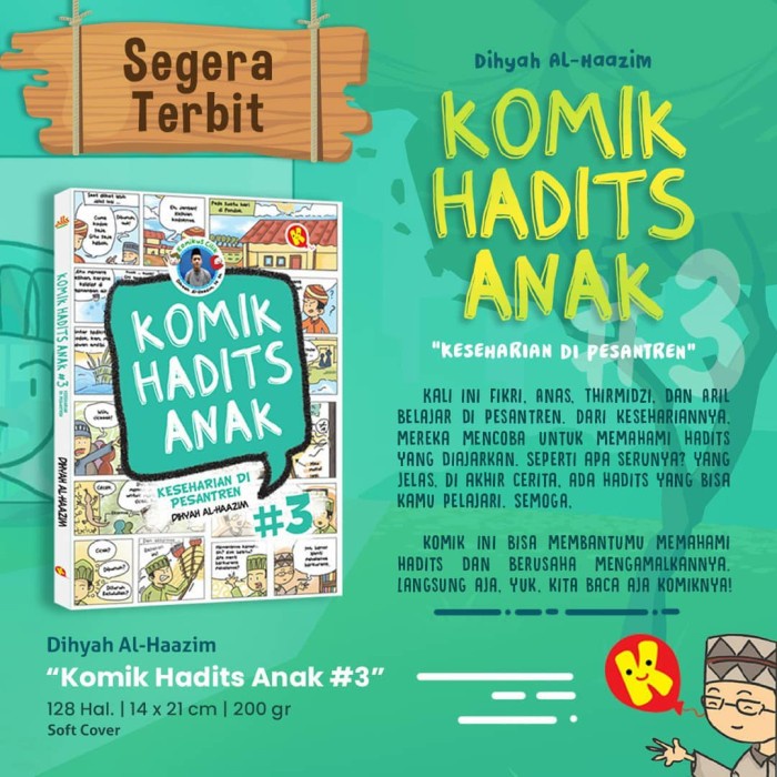 

NEW KOMIK HADITS ANAK 3 KESEHARIAN DI PESANTREN - HADIS HADIST #3 KIDS