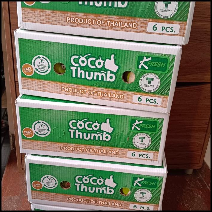 

HOT DEAL BUAH KELAPA COCO THUMB ISI 12 PIS/ 2 DUS/ KELAPA FRESH/ KADO