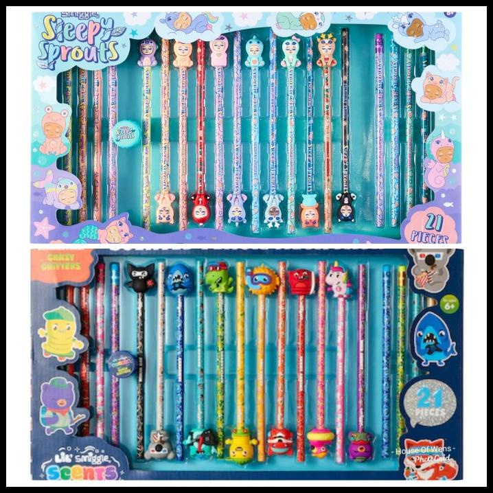 

TERMURAH SMIGGLE SLEEPY SPROUTS SCENTED PENCIL PACK X21 - PENSIL WANGI SMIGGLE
