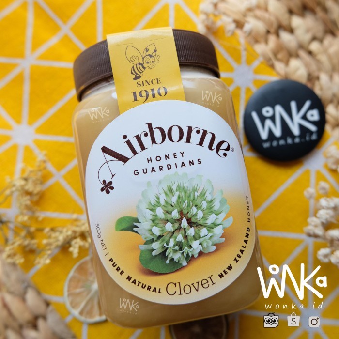 

AIRBORNE - MADU CLOVER 500 GR - NEW ZEALAND HONEY - ANTIBIOTIK ALAMI