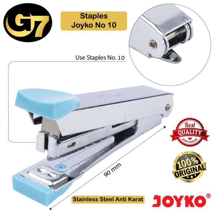 

Staples Joyko Hekter Stapler Steples Cekrekan Alat Tulis Kantor Jepret