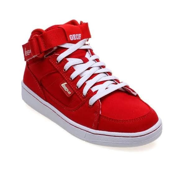 SEPATU LEAGUE GEOF CVS M MERAH SNEAKERS PRIA ORIGINAL MURAH ORIGINAL