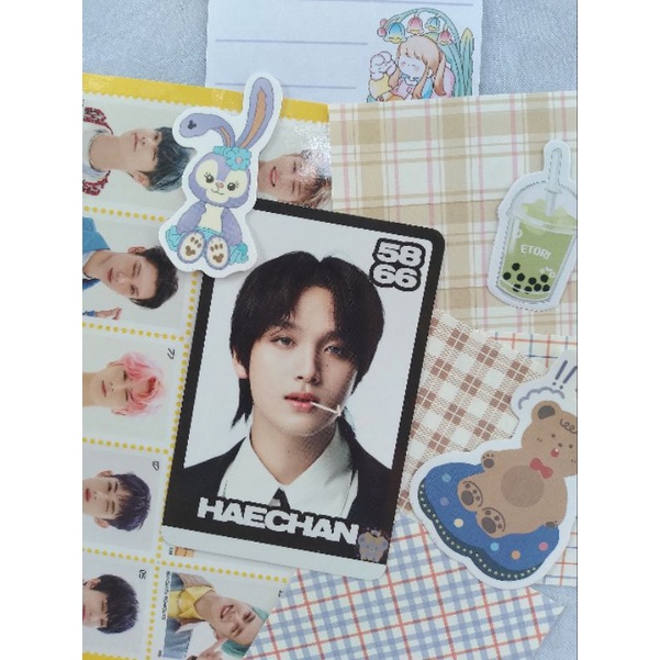 [BOOKED] Photocard haechan tc glitch mode / haechan korek