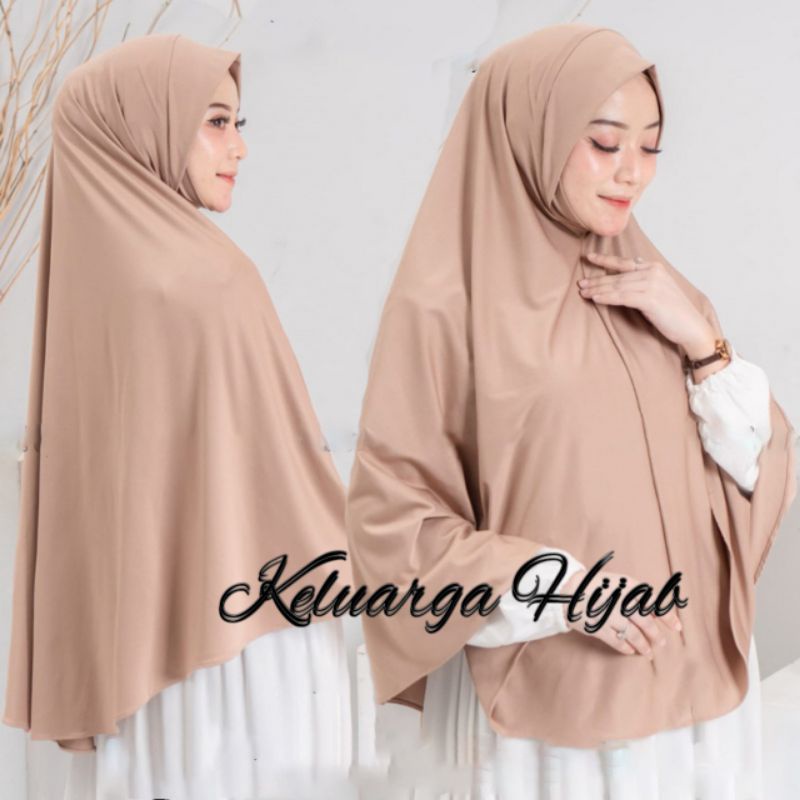 Bergo dagu Malaysia Jersey spandek ukuran XXL