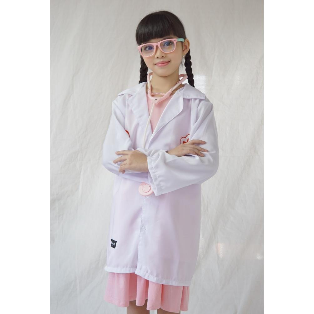 [ZZR] JAS DOKTER ANAK 6-10 TAHUN/Jas dokter Anak/Jas Dokter anak kecil/jas dokter anak murah/jas dok