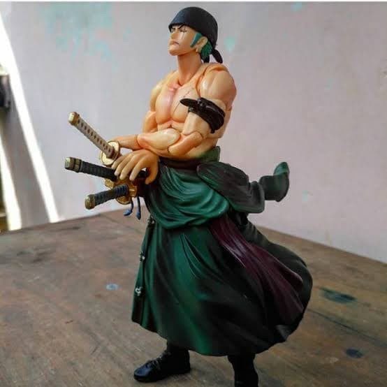 Vah Rororoa Zoro One Piece Action Figure Kws Ready