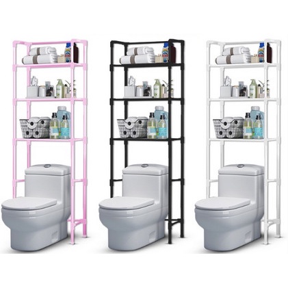 [Rak] Rakk Rack Lemari Minimalis Tempat Sabun Sampo Toilet Wc Kamar Mandi [Mandi]