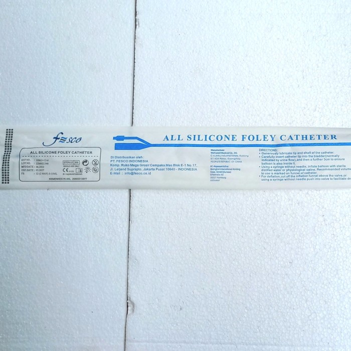 Foley Catheter Silicone Folley Catheter No 6 8 10 12 14 16 18 20 22 24 -Tatasie