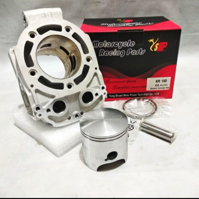 ✨Termurah Ysmp Ceramic Cylinder Kit /Blok Seher68Mm Kr150 Ninja Bisa Gojek