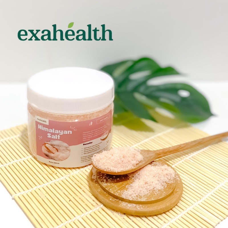 

exahealth- HIMALAYAN SALT/PINK SALT Garam Himalaya 400gram