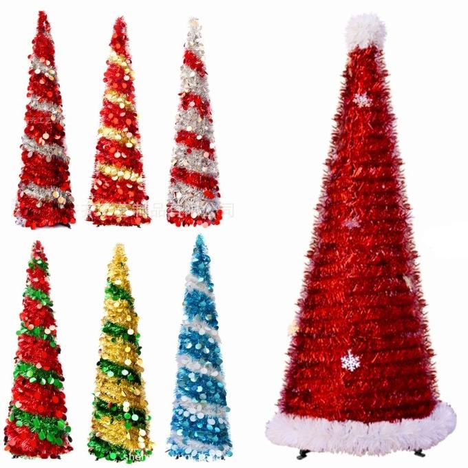 

Terbaik New Pohon Natal Slinger 1.5 M Christmas Tree Minimalis Pohon Lipat 5Ft Original