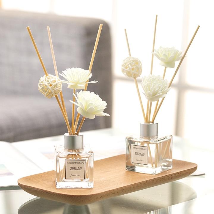 Pengharum Pewangi Parfum Ruangan Aromaterapi Kamar Tidur Tahan Lama Aroma Bunga Lavender Melati Jasmine Diffuser Rattan Stick