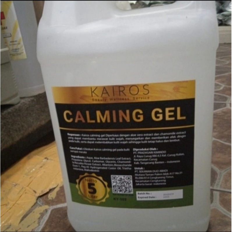 kairos calming gel 5 kg gel HIFU, RF, IPL, USG
