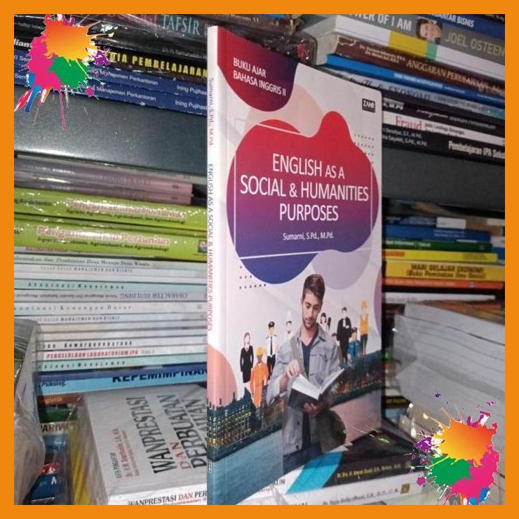 

original buku english as a social & humanities purposes [fany]