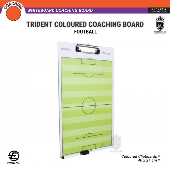 Promo Trident Coloured Coaching Board - Football