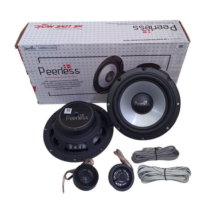 Promo Speaker Split Peerless Easy Pro 3 2022 Speaker 2 Way Peerless Easypro3
