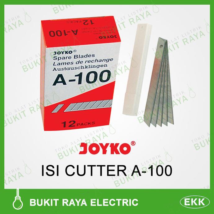 

~~~~~] Joyko Isi Cutter A-100 TR Kecil A100 Refill Cutter Blades
