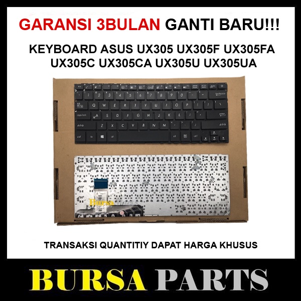 Keyboard Laptop Asus UX305 UX305F UX305FA UX305C UX305CA UX305U UX305UA