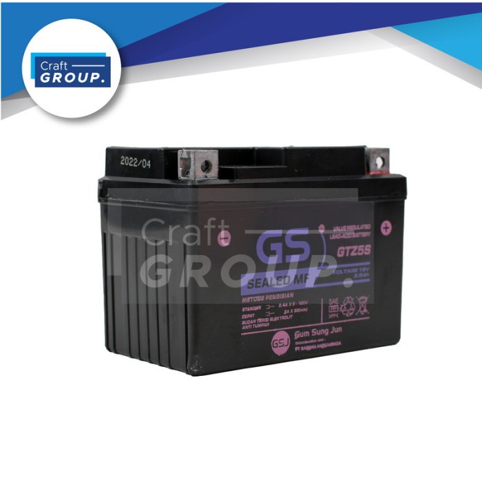 Aki Motor Yamaha Vixion GS GTZ5S MURMER