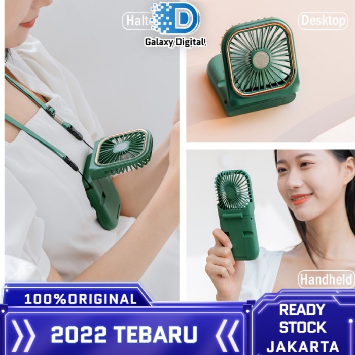 TERBARU Kalung Leher Mini Fan Gantung Rechargeable Kipas Angin Portable 3in1 /KIPAS ANGIN MINI/KIPAS