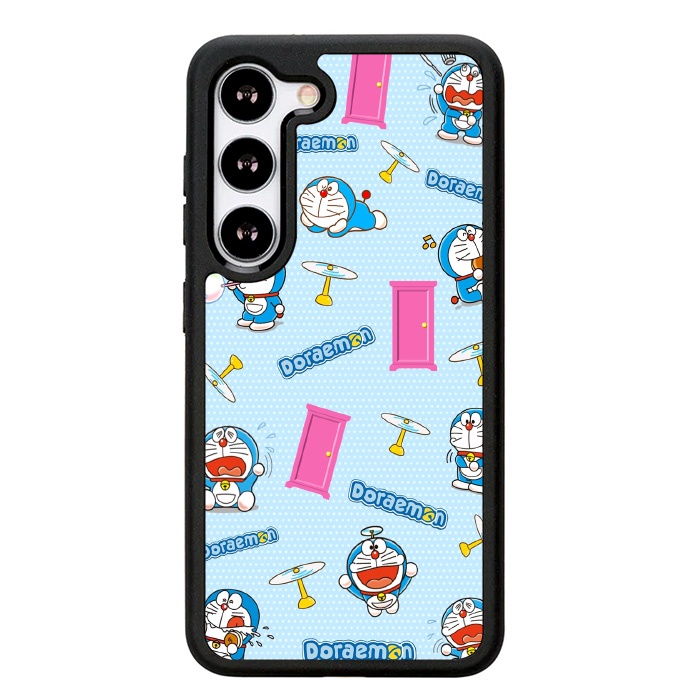 Case Casing Softcase Hardcase Samsung Galaxy S23 FE 5G Doraemon Sticker P1282