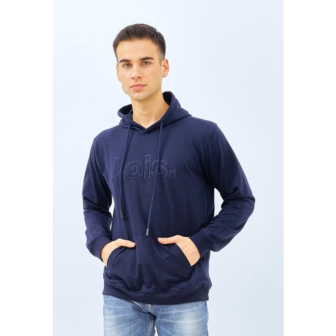 Jaket Hoodie Pria Lois Jeans Original Ksls2223 Ohmymarketid