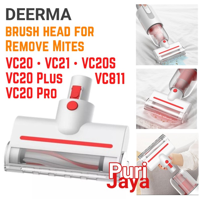 DEERMA HEAD BRUSH MITES REMOVAL VC20 PLUS PRO VC21 VC20S SEDOT TUNGAU ORIGINAL BEST QUALITY