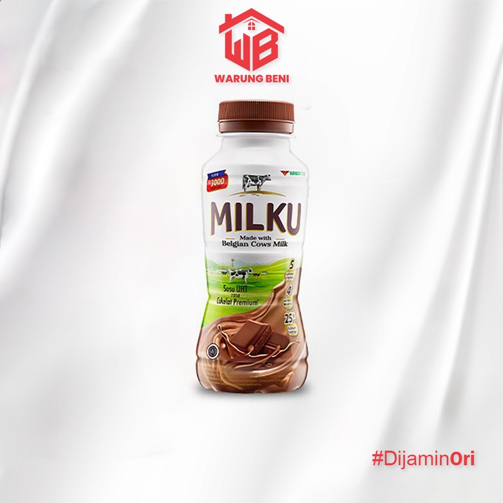 

Milku Susu UHT Rasa Cokelat 200ml