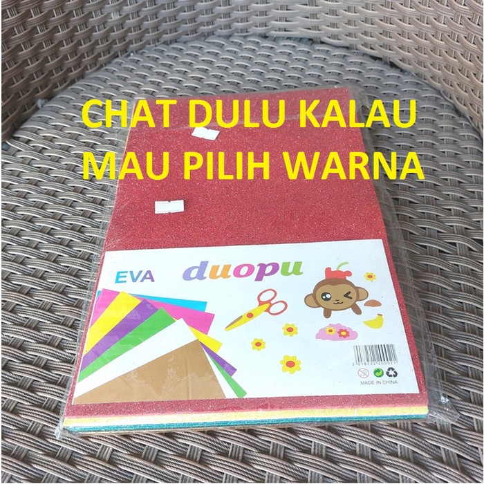 

Spon Eva Glitter 20x30cm 1 Lembar