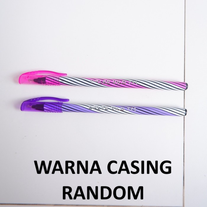 

Pulpen Spiral ORLEE VILO 771 0.5mm Hitam - 1 Buah