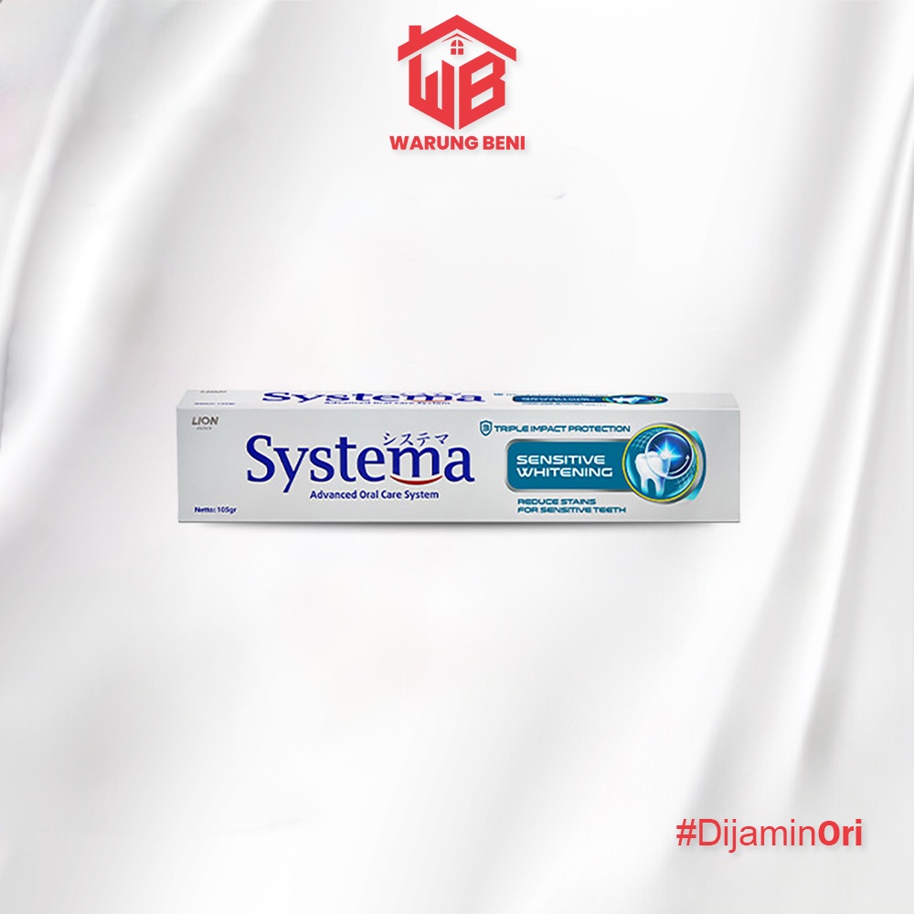 Systema Pasta Gigi Sensitive Whitening 105 gr