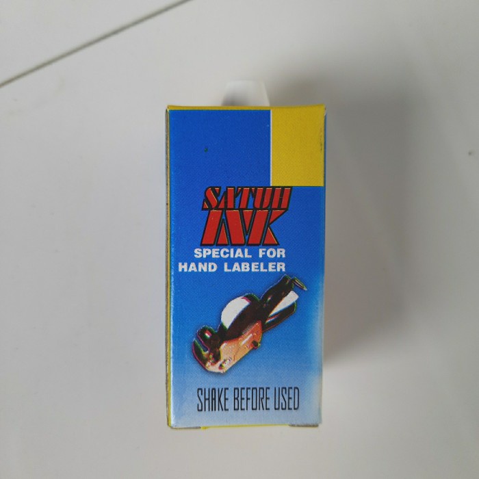 

Tinta Satuh Ink Refill Alat Tembak Harga Hand Labeller Hitam 1 Botol