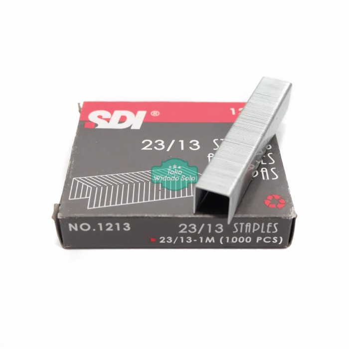 

Isi Stapler SDI 1213 2313 Staples Refill Stapler Jilid