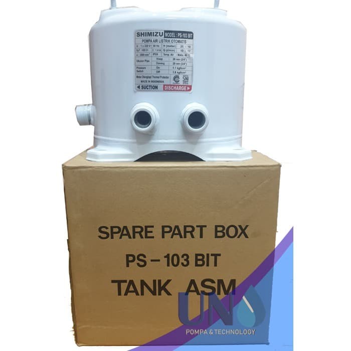✅New Ori Tabung / Tangki Pompa Air Shimizu Asli Ps 103 Bit Terbaru