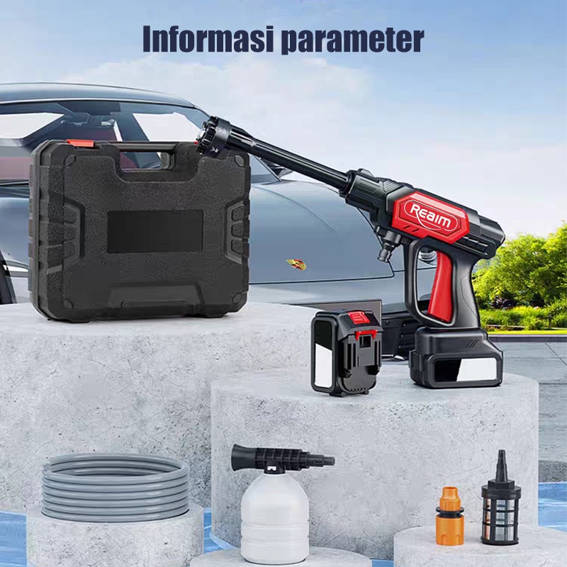 Alat Cuci Mobil 150Bar Jet Cleaner Mesin Cuci Mobil Isi Ulang Air Listrik Mesin Cuci Mobil Meliki