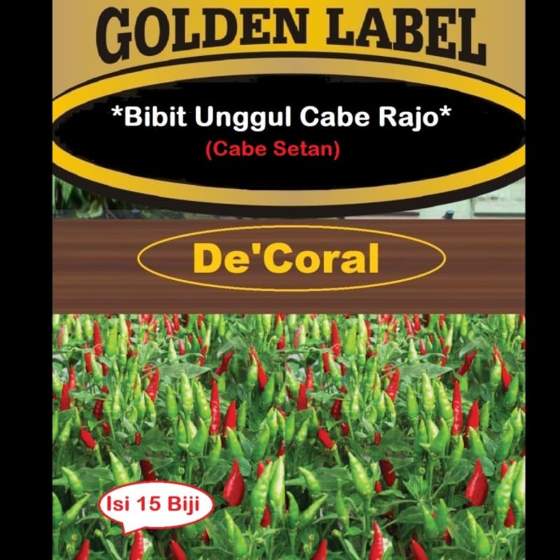 Bibit Unggul Cabe Rajo | Benih Cabe Setan | Bibit Cabe Setan