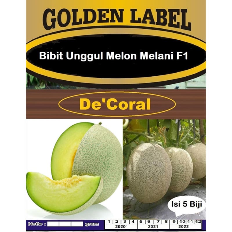Bibit Unggul Melon Melani F1 | Benih Melon Melani F1