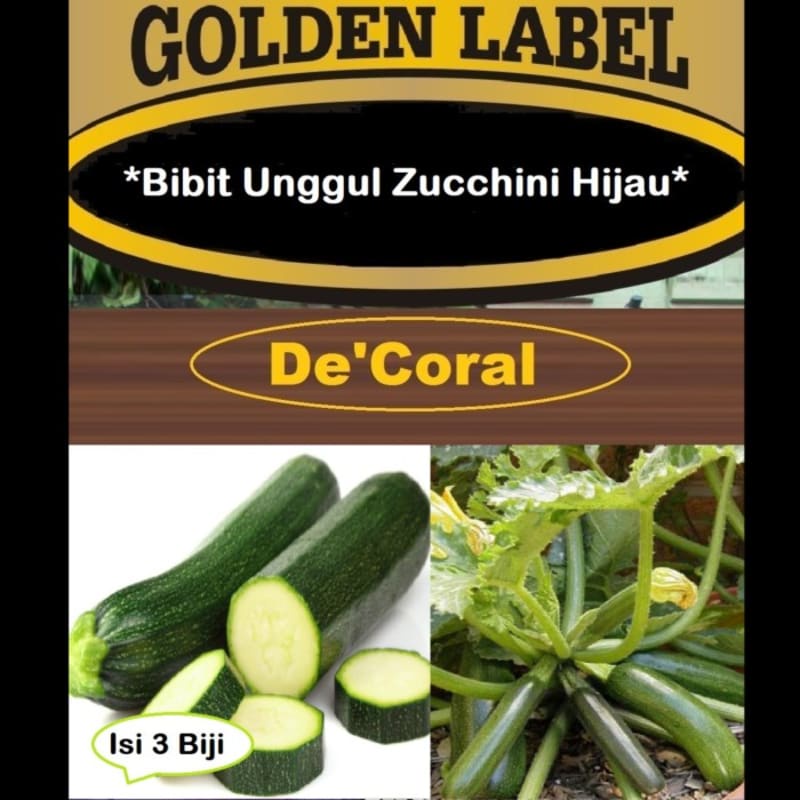 Bibit Unggul Zucchini Hijau | Benih Zucchini Hijau |Bibit Zukini Hijau
