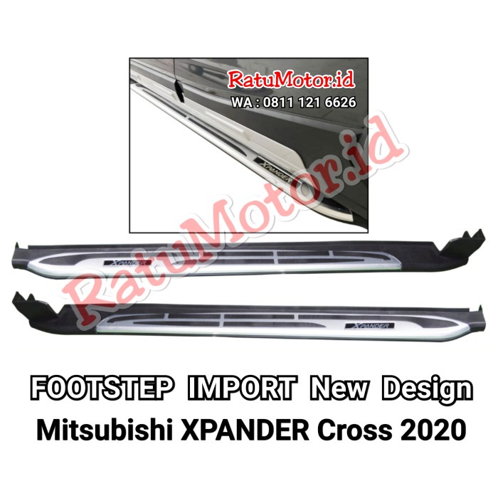 FOOTSTEP Import XPANDER CROSS 2020- Running Board New Design Foot Step