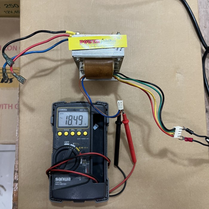 Trafo Ups Prolink Pro600D 600Va