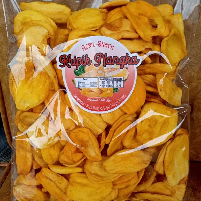 

Terjangkau KERIPIK NANGKA GRADE A SUPER 1 KG