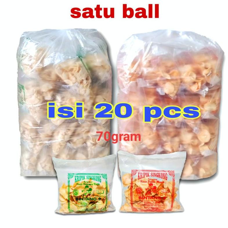 

Recommended Kripik Singkong Bintang 9 Satu Ball Netto 75gram