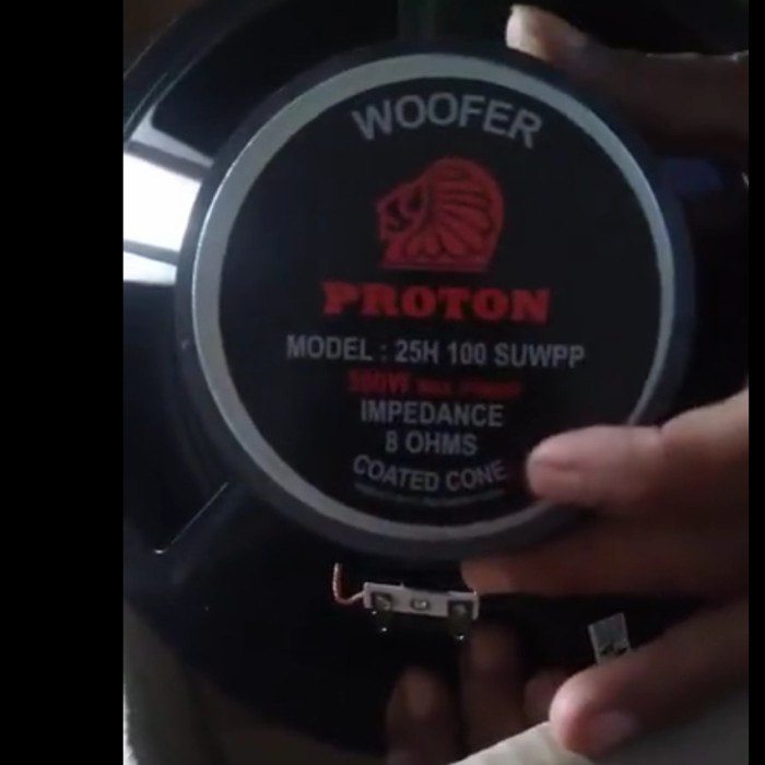 Promo Speaker Cannon Can Non Canon Pro 10 Inch 10Inch Woofer Wofer