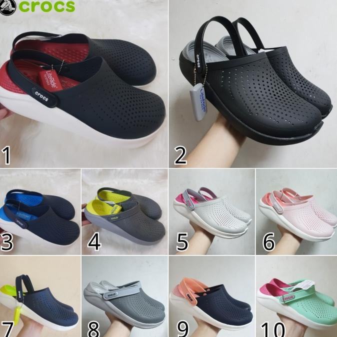 Ready Stock Sandal Crocs / Croc Literide Graphic Clog Terbaru