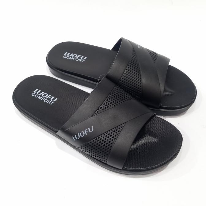 Ready Stock Sandal Selop Pria Luofu E.6208 New Model
