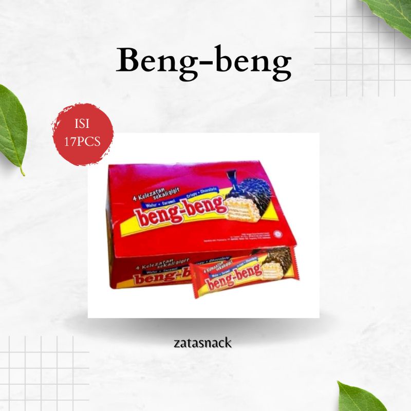 

Beng-beng kemasan baru (isi 17 pcs)