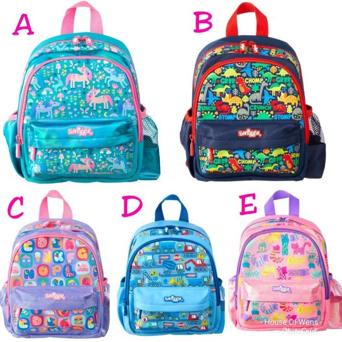 Smiggle Topsy Teeny Tiny Backpack - Tas Anak Pg Smiggle Original