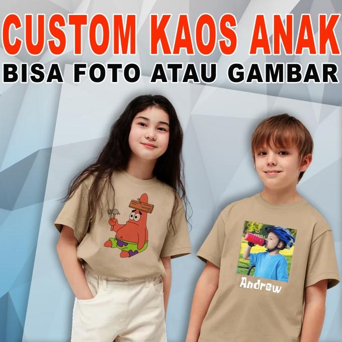 Sale Now Baju Kaos Anak Bayi Dan Balita Cetak Foto Di Kaos Terbaik